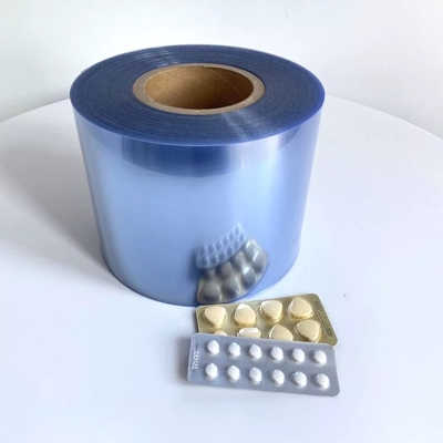 فیلم بسته بندی ترموفرمینگ رنگ آبی فیلم های مانع انعطاف پذیر درجه پزشکی PA PE