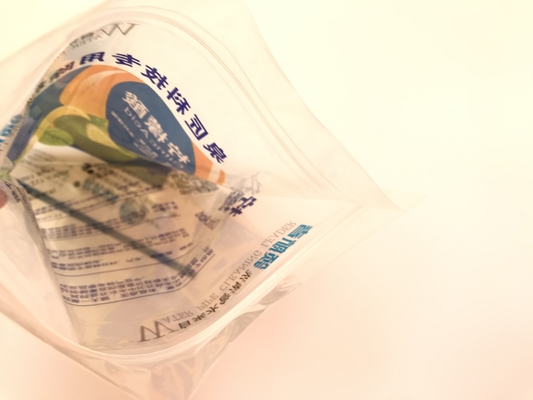 کیسه مهر و موم سه طرفه پلاستیکی فویل آلومینیومی سفارشی برای بسته بندی چاپ شده است
