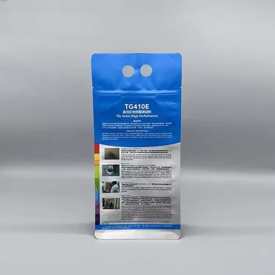 سیپ پایین مسطح استفاده مجدد از ورق آلومینیوم طرف بسته بندی پلاستیکی برای پاک کننده مواد شیمیایی پودر بسته بندی کیسه