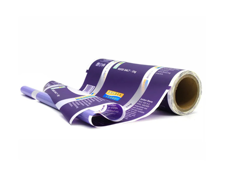 بسته بندی چاپی سفارشی رول پلاستیکی Bopp / PET / Ldpe فیلم با بسته بندی پنجره مواد غذایی