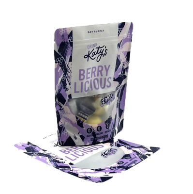 بازیافتی PET مایلار زیپ لاک ایستاده کیسه کیسه گیاهی برگ های سبز آزاد قهوه سیاه Doypack Sachet Matcha Tea Bag ذخیره سازی