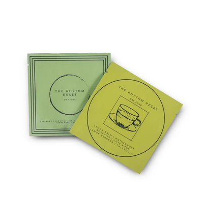 Factory Price Tea Sachet Own Design Foil Lining Custom Tea Powder Three Side Sealed Bags Vitamin Capsule Pouches