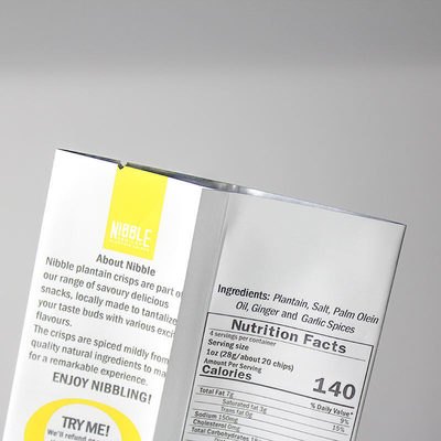 چاپ دیجیتال کیسه فویل آلومینیومی پلاستیکی چاپ شده سفارشی قهوه تنقلات کیسه سه طرفه مهر و موم شده کیسه تخت کیسه پشتی مهر و موم شده