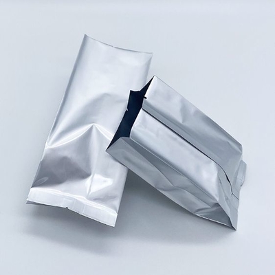 کوله های پودری آلومینیومی ضد رطوبت لایه دار مهر گرمایی طرفی گسیت پاکت خلاء ورق آلومینیومی برای ذخیره سازی