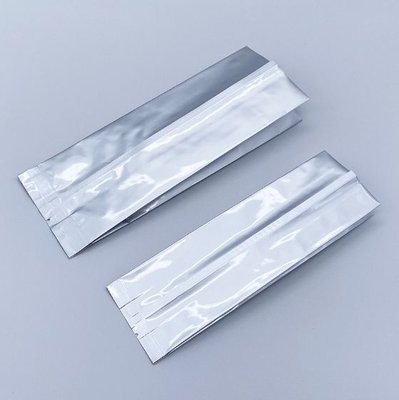 کوله های پودری آلومینیومی ضد رطوبت لایه دار مهر گرمایی طرفی گسیت پاکت خلاء ورق آلومینیومی برای ذخیره سازی