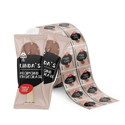 فیلم رول پلاستیکی بستهبندی مواد غذایی با چاپ سفارشی، بستهبندی بستنی، فیلم رول لمینت شده با فویل آلومینیومی