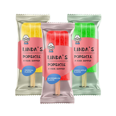 فیلم رول پلاستیکی بستهبندی مواد غذایی با چاپ سفارشی، بستهبندی بستنی، فیلم رول لمینت شده با فویل آلومینیومی