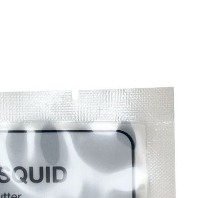 برچسب چاپی سفارشی کیسه های مهر گرم سه طرف بسته بندی غذاهای منجمد بسته بندی مواد پلاستیکی پاکت های خلاء بسته بندی گوشت با پنجره