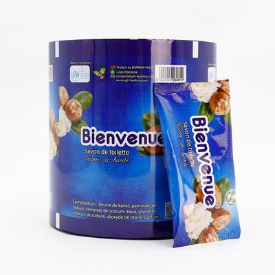 فروش داغ فیلم رول پلاستیکی لمینت شده سفارشی چاپ شده با درجه غذایی بسته بندی انعطاف پذیر برای بسته بندی صابون