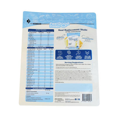 بسته بندی گرمای سفارشی ورق آلومینیوم بایستید تا کیسه کارخانه عمده فروشی برای قهوه و چای بسته بندی مواد غذایی امن