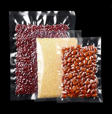 فروش مستقیم کارخانه از بسته بندی غذایی بسته بندی شده سه طرفه نایلان بسته بندی مواد غذایی بسته بندی مواد غذایی بسیار شفاف بسته بندی مواد غذایی بسته بندی مواد غذایی پلاستیکی PE، 100pcs