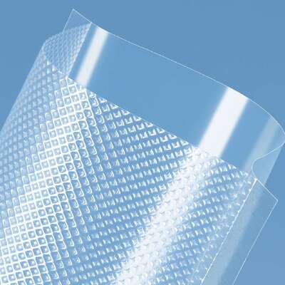 کیسه بسته‌بندی وکیوم مواد غذایی پلاستیکی با عایق‌بندی هوا با اندازه سفارشی، چاپ روتوگراور، یکبار مصرف، افزایش دهنده ماندگاری