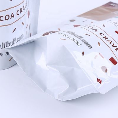 100 کیسه بسته بندی مواد غذایی Micron CMYK ، کیسه های پلاستیکی مهر و موم شده