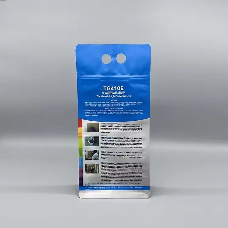 سیپ پایین مسطح استفاده مجدد از ورق آلومینیوم طرف بسته بندی پلاستیکی برای پاک کننده مواد شیمیایی پودر بسته بندی کیسه