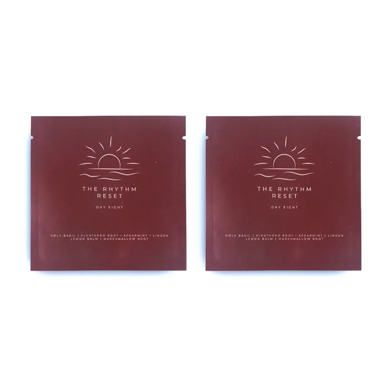 Factory Price Tea Sachet Own Design Foil Lining Custom Tea Powder Three Side Sealed Bags Vitamin Capsule Pouches