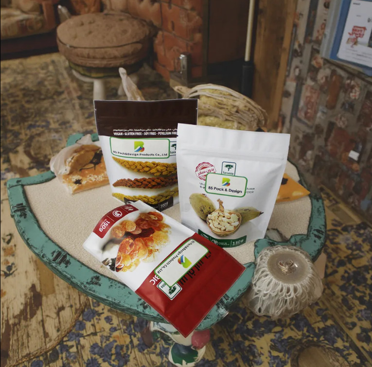 Digital Printing Dried Mango Dry Fruit Packaging Bag Doypack Zipper Excellent Quality Practical Aluminum Foil Stand Up Pouch